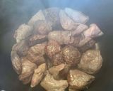 ギリシャ料理　牛肉のスティファド作り方3写真