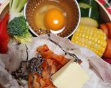 冷やご飯でせいろ蒸し♪ワンプレートせいろ作り方1写真
