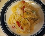 昔のお気に入りのケーキ屋のバジルパスタ作り方10写真