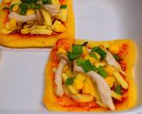 ☆韓国風お揚げのピリ辛チーズ焼き!作り方4写真