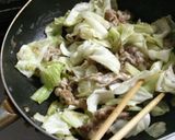 豚きゃべたまご作り方3写真
