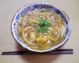 家庭でお蕎麦屋さんのカレーうどん作り方6写真