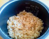簡単朝食♪おかかマヨ醤油で☆炊き込みご飯作り方3写真