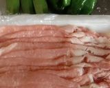 オクラ+ピーマンの肉まきを、お弁当に作り方1写真