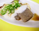 蒟蒻ステーキのとろろオクラソース作り方8写真