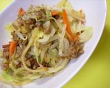 ドライカレーの野菜炒め＆春巻き♪簡単＆節作り方8写真
