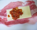 チーズキムチの肉巻き♪簡単＆節約作り方2写真