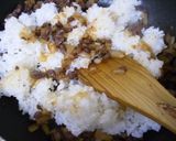 ★牛肉のレタスチャーハン★焼肉たれで味付作り方3写真