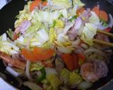 超簡単ちゃんぽん皿うどん！パリッとちゅる作り方3写真