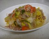 超簡単ちゃんぽん皿うどん！パリッとちゅる作り方7写真
