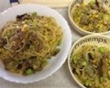 フライパン一つで夏野菜カレーパスタ作り方5写真