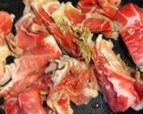 真空菜と長芋の炒めもの作り方2写真