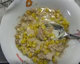 手間なし♪冷製ツナとコーンのパスタ作り方4写真