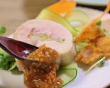鶏肉の葱巻き蒸し。作り方11写真