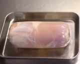 鶏肉の葱巻き蒸し。作り方5写真