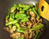 シシトウと豚肉の炒め物作り方4写真