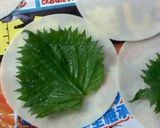 我が家の*しそ*餃子作り方4写真