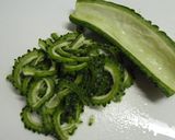 ★超簡単★ゴーヤの味噌炒め作り方1写真