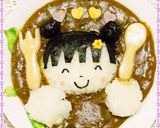 女の子のデコカレー♋‿♋作り方4写真