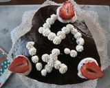 いちごチョコレート生クリームケーキ作り方13写真