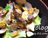 ★野菜たっぷりアサリの酒蒸し★作り方7写真