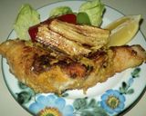 魚のカレー風味焼き作り方6写真