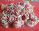 豚肉とジャガイモのしゃっきり炒め作り方1写真