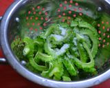 食べやすい☆ゴーヤの辛子ツナサラダ作り方3写真