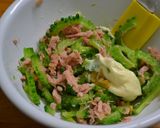 食べやすい☆ゴーヤの辛子ツナサラダ作り方10写真