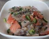 さっぱり♪サーモンとはまちの漬け丼作り方8写真