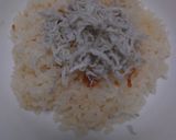 梅干しの炊き込みご飯・しらす大葉のせ作り方6写真