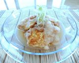 鶏胸肉のひんやり梅みぞれ和え♪作り方9写真