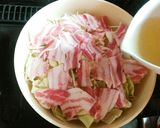 豚バラ・もやし・キャベツの酒蒸し作り方5写真