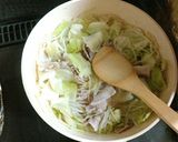 豚バラ・もやし・キャベツの酒蒸し作り方7写真