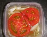 ダイエット最強食♡トマトと玉葱のサワー漬作り方1写真