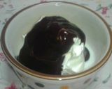 マスカルポーネのチョコシロップ掛け♪作り方2写真