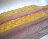 ビール！厚切りベーコン*チーズソース添え作り方1写真