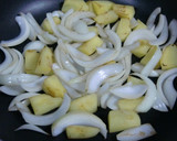 カレー風味の☆おつまみ焼きそば作り方5写真