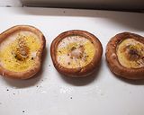 椎茸の肉詰め~バルサミコ仕上げ作り方2写真