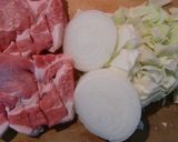 キャベツがいっぱいの豚ロースホイル焼き作り方2写真