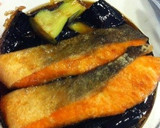 ナスと鮭の揚げ浸し作り方5写真
