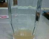 飲むヨーグルト風レモン牛乳作り方1写真