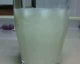 飲むヨーグルト風レモン牛乳作り方2写真