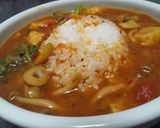 おひとり様☆残り物トマトカレー作り方8写真