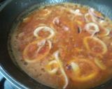 簡単♪いかのガーリックトマトパスタ作り方4写真