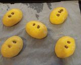 水なし☆発酵1回☆たっぷり南瓜のパン作り方9写真