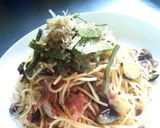 ズッキーニとナスの和風パスタ作り方7写真