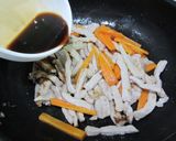 豚肉とちくわのオイスターにんにく風味炒め作り方6写真