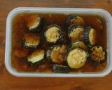 さっぱり♪ズッキーニの網焼き昆布梅風味作り方4写真