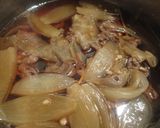 コラーゲンたっぷり☆とろっとろ牛すじ串♪作り方5写真